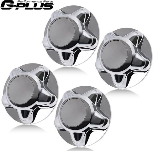G-PLUS Chrome Wheel Hub Center Caps Cover Replacement with 7" Cap Compatible with 1997-2003 Ford F150/Fit 1997-2003 Ford Expedition 4pcs in Saudi Arabia