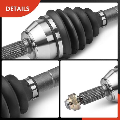 مجموعة عمود محور السيرة الذاتية الممتازة - متوافقة مع Ford Focus 2000 2001 2002 2003، 2.0L - جانب الركاب الأمامي الأيمن، استبدال # 1700-197038 in Saudi Arabia