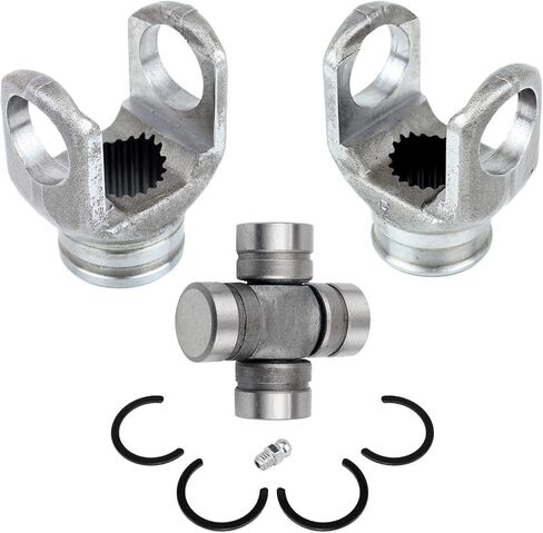 Caltric Front Drive Propeller Shaft Yoke Ujoint Compatible with Kawasaki Mule 3010 Kaf950 B C Diesel 2003-2007 in Saudi Arabia