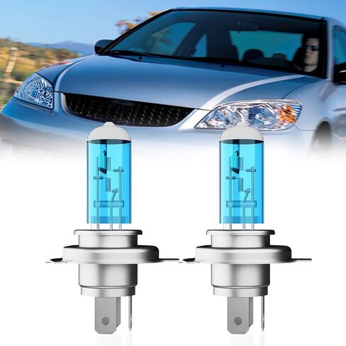 Headlight Bulbs License Plate Lights Fit For Honda CR-V 2005-2006, H1 High Beam + H1 Low Beam + 9006 Fog Lights Halogen Light Bulb + License Plate Lights, 6000K White, Pack of 8 in Saudi Arabia