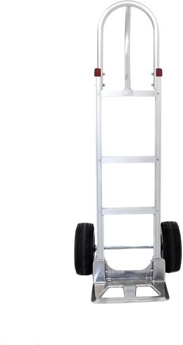 Dutro Aluminum Hand Truck Loop Handle 500 lb Capacity with Heavy Duty 10 Inch Flat Free Steel Rim Polyurethane Wheels in Saudi Arabia