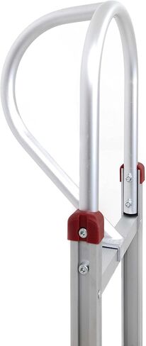 Dutro Aluminum Hand Truck Loop Handle 500 lb Capacity with Heavy Duty 10 Inch Flat Free Steel Rim Polyurethane Wheels in Saudi Arabia