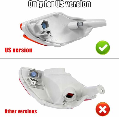 مجموعة إضاءة الجانب الخلفي لسيارة لكزس RX350 RX450h 2010-2015 LX2861103 81480-0E010 النسخة الأمريكية in Kuwait