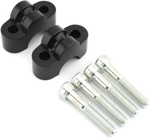 for Honda CB1100 RS CB1100EX MSX125 Black Motor Handle Bar Riser Mounting Clamp in Saudi Arabia