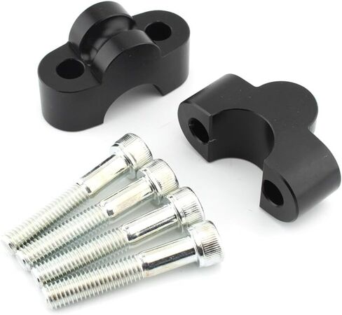 for Honda CB1100 RS CB1100EX MSX125 Black Motor Handle Bar Riser Mounting Clamp in Saudi Arabia