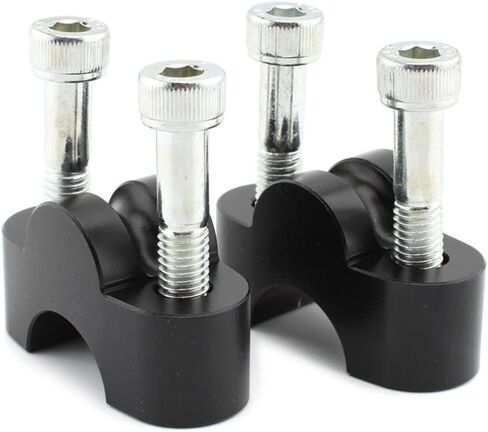 for Honda CB1100 RS CB1100EX MSX125 Black Motor Handle Bar Riser Mounting Clamp in Saudi Arabia