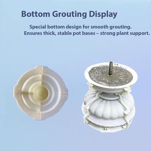 Concrete Planter Molds, Cement Planter Moulds for Indoor and Outdoor Garden Use (20CM) in Saudi Arabia