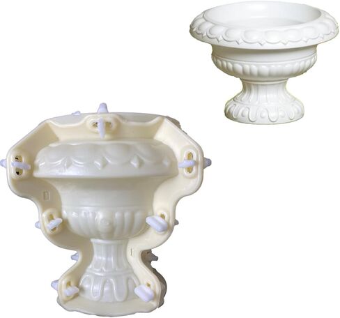 Concrete Planter Molds, Cement Planter Moulds for Indoor and Outdoor Garden Use (20CM) in Saudi Arabia