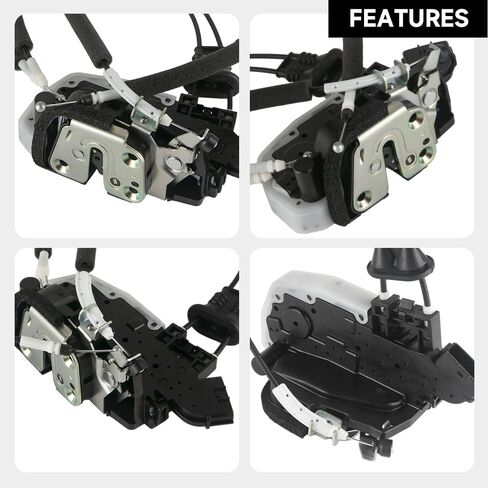 Front Right Passenger Side Power Door Lock Actuator Motor with Cable - Compatible for Nissan Murano 2009-2014 - Replace Part 805001AA0A in Saudi Arabia