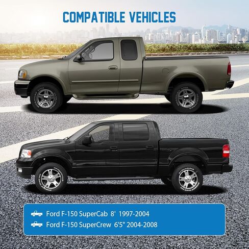 Waterproof Truck Cover Custom Fit for Ford F-150 1997–2025, All-Weather Outdoor Pickup Cover with Zipper Door & Windproof Straps – Fits Trucks up to 242" with 5.5ft, 6.5ft & 8ft Beds in Saudi Arabia