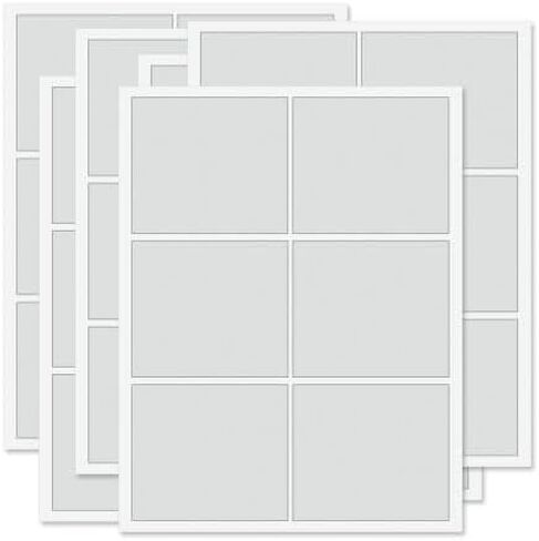 لوحات كتب مخصصة ذات طابع أثري - مجموعة مكونة من 36 قطعة، مقاس 3 × 3 ⅝ بوصة، ملصقات كتب ذاتية اللصق مخصصة، من Colourful Images in Saudi Arabia