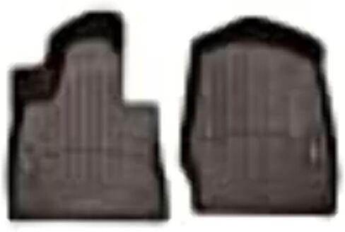 بطانات أرضية مخصصة من Weathertech لسيارة Ford Explorer، Explorer Hybrid، Explorer - الصف الأول (4417161)، أسود in Kuwait