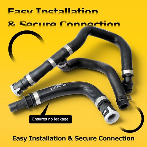 CV6Z-18472-T CV6Z-18472-W Inlet & Outlet HVAC Heater Hose Kit Replacement for Ford Escape 2013 2014 2015 2016 2017 2018 2019 for Lincoln MKC 2017 2018 2019, Replace KH-655 Water Heater Hose in Saudi Arabia