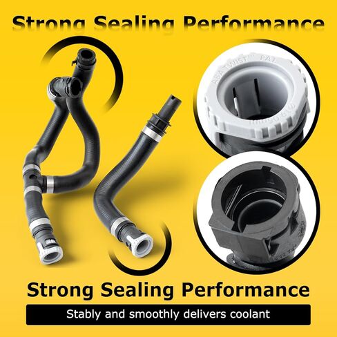 CV6Z-18472-T CV6Z-18472-W Inlet & Outlet HVAC Heater Hose Kit Replacement for Ford Escape 2013 2014 2015 2016 2017 2018 2019 for Lincoln MKC 2017 2018 2019, Replace KH-655 Water Heater Hose in Saudi Arabia