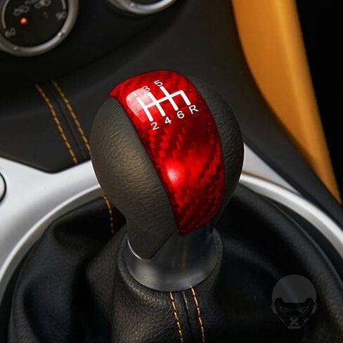 Upgrade Carbon Fiber Compatible with Nissan 370Z 2009-2018 Gear Shifting knob Cover 1Pcs in Saudi Arabia