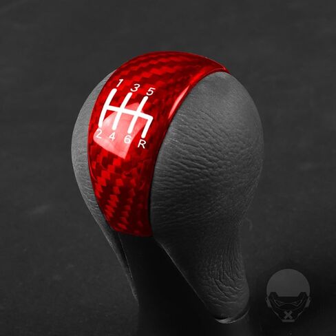 Upgrade Carbon Fiber Compatible with Nissan 370Z 2009-2018 Gear Shifting knob Cover 1Pcs in Saudi Arabia
