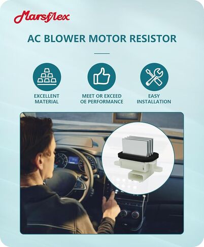 Marsflex منفاخ المحرك المقاوم 973-444 2008 2009 2010 2011 2012 لفورد F150 إكسبيديشن فييستا فري ستايل موستانج، لينكولن وميركوري، مقاوم المنفاخ 3F2Z18591AA YH1715 للتحكم اليدوي بالتيار المتردد in Kuwait