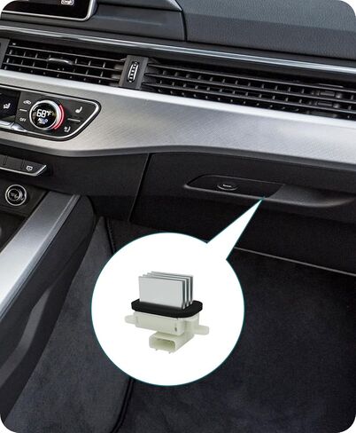 Marsflex منفاخ المحرك المقاوم 973-444 2008 2009 2010 2011 2012 لفورد F150 إكسبيديشن فييستا فري ستايل موستانج، لينكولن وميركوري، مقاوم المنفاخ 3F2Z18591AA YH1715 للتحكم اليدوي بالتيار المتردد in Kuwait