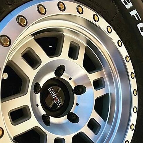 Vision 398 Manx Beadlock 17x9.5 8x6.5 بوصة -44 ملم حافة عجلة غير مكتملة 17 بوصة in Saudi Arabia