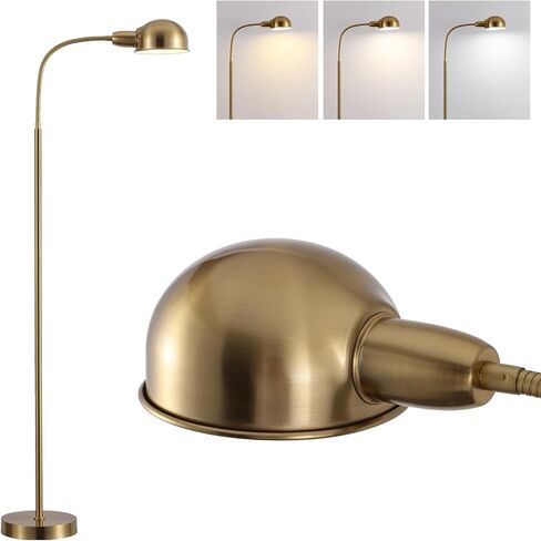 Adjustable Floor Reading Lamp Standing Lamps with Remote Control Gooseneck and Rotatable Shade, Modern for Living Room Bedroom Study Room Office Hotel in Saudi Arabia