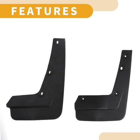 Mud Flap Splash Guard - Car Front & Rear Side Mud Guards - for BMW X1 E84 F48 2016-2022 Plastic Black with Mount Accessories - 1 Set in Saudi Arabia