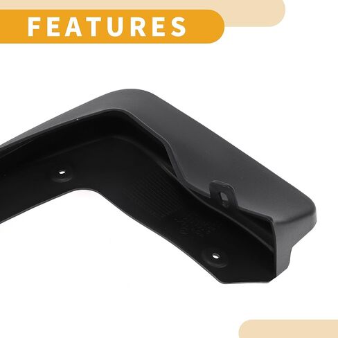 Mud Flap Splash Guard - Car Front & Rear Side Mud Guards - for BMW X1 E84 F48 2016-2022 Plastic Black with Mount Accessories - 1 Set in Saudi Arabia