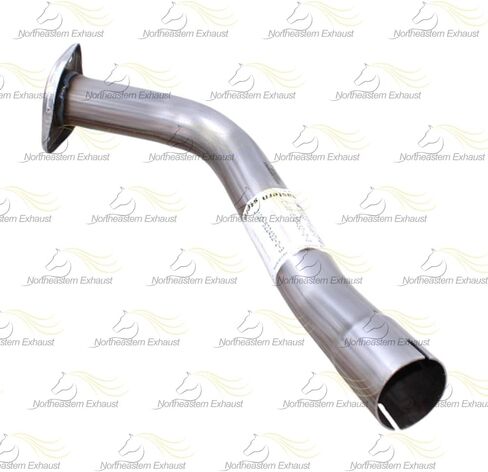 Northeastern Exhaust | Stainless Steel Exhaust Resonator Pipe Compatible for Infiniti M37 2011-2013 3.7L - Includes Gaskets and Clamps | Automotive Replacement Part in Saudi Arabia