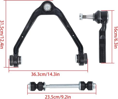 RWD ذراع التحكم العلوي الأمامي Tierod Sway Bar بديل لـ GMC Sierra 1500 1999-2006 بديل لـ Chevy Silverado 1500 1999-2006 in Saudi Arabia