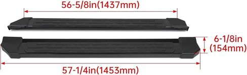لوحة تشغيل KUAFU متوافقة مع 2021-2024 Ford Bronco 2 Door Side Step Bar Nerf Bar أسود مسحوق ألومنيوم مطلي in Saudi Arabia