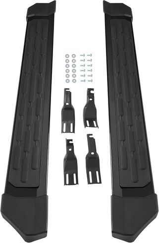 لوحة تشغيل KUAFU متوافقة مع 2021-2024 Ford Bronco 2 Door Side Step Bar Nerf Bar أسود مسحوق ألومنيوم مطلي in Saudi Arabia