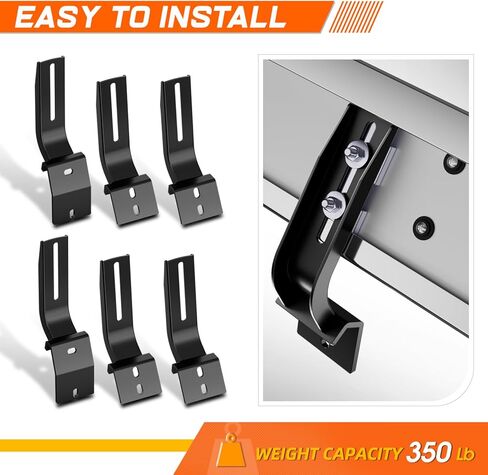 PM PERFORMOTOR 6.5" Running Boards Compatible with 2005-2023 Toyota Tacoma Extended Cab, Pair of Stainless Steel Side Rails Step Bars with 6 Pcs Brackets, Polished Chrome/Black in Saudi Arabia