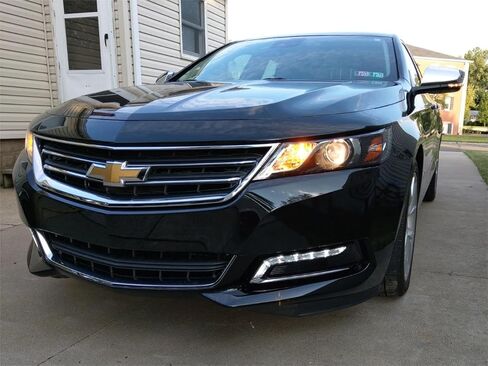 مصابيح الضباب LED DRL متوافقة مع Chevy Impala 2014-2020 (ليست لنماذج 14-16 Impala المحدودة) مجموعة أسلاك مجموعة مصابيح الضباب والتبديل متضمن زوج واحد (عدسة شفافة) in Saudi Arabia