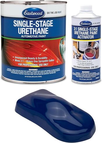 Eastwood 3:1 Mack Blue Single Stage Automotive Spray Paint 1 Sprayable Gallon Kit in Saudi Arabia
