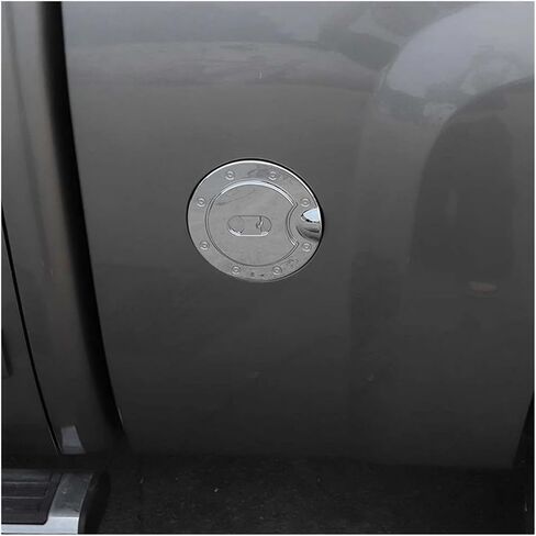 Car Fuel Tank Cap Decoration Cover Compatible For Chevrolet Silverado Compatible For GMC Sierra 2007 2008 2009 2010 2011 2012 2013(Style 3) in Saudi Arabia