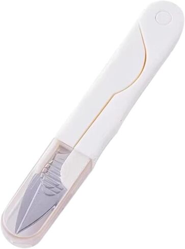 Compact U Shaped Portable Scissors with Protective Safety Cover for Yarn, Cross-Stitch, Thread, Sewing Trimming Snips in Saudi Arabia