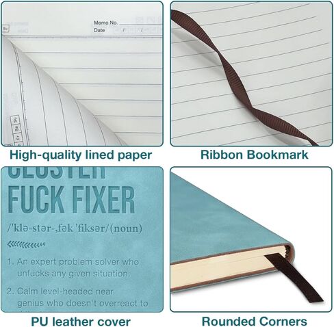 Funny Journal Notebook Gifts for Boss, Thank You Gifts for Coworkers Manager Mentor Leader, Cluster Fixer Definition Writing Notebook in Saudi Arabia