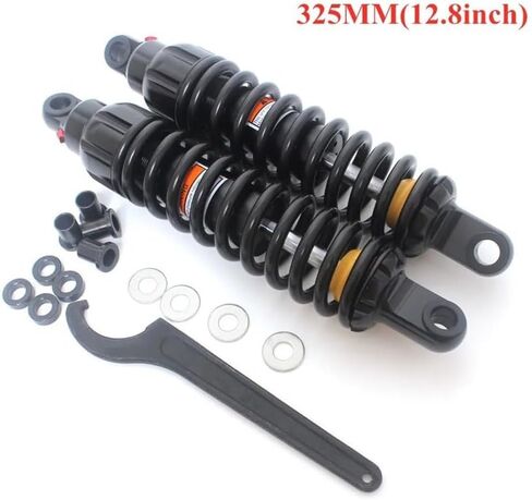 325mm 343mm Shock Absorber Suspension Protection Moto Rear Shocker Absorbers Fit For H-rley H-nda Ymh Motorcycle Accessory(325MM) in Kuwait