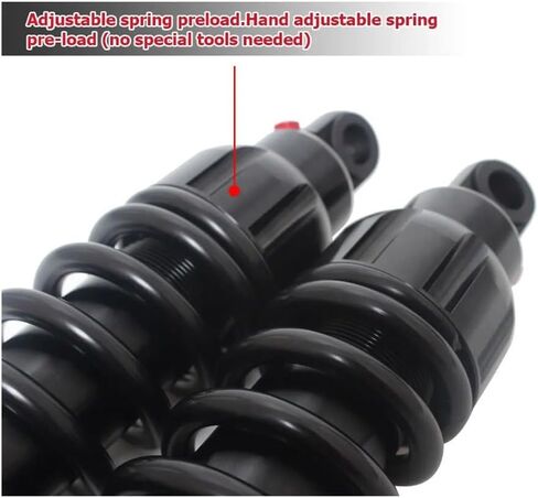 325mm 343mm Shock Absorber Suspension Protection Moto Rear Shocker Absorbers Fit For H-rley H-nda Ymh Motorcycle Accessory(325MM) in Kuwait