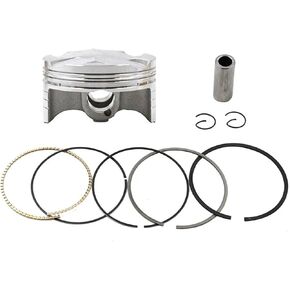 1/4 Sets Motorcycle Engine Piston Rings Kit Bore STD ~ +100 Size 67~68mm Compatible With Yamaha YZF-R6 2008-2017 13S-11631-00-00 YZF R6(4 Sets 67.5mm) in Kuwait