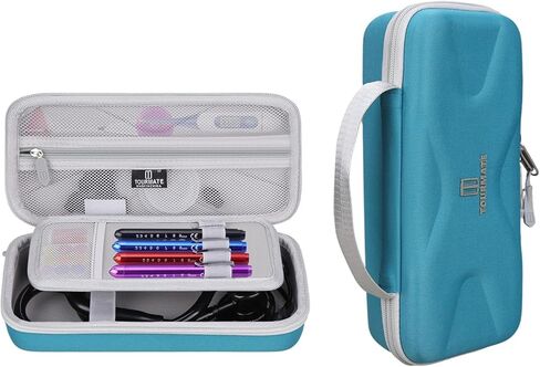 Hard Stethoscope Case for 3M Littmann Classic III/Lightweight II S.E. /Cardiology IV Diagnostic/MDF Acoustica Deluxe Stethoscopes, Case Only (Blue) in Saudi Arabia