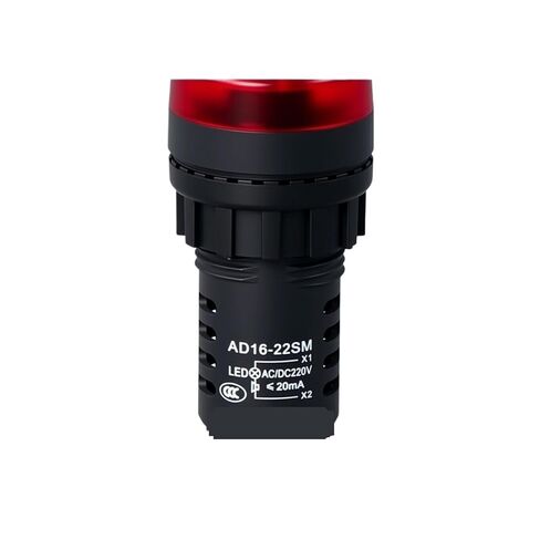 Flash Sound and Light Buzzer Ad16-22Sm Alarm 22mm 12V 24V 110V 220V(AC 380V 16mm Green lamp core) in Saudi Arabia