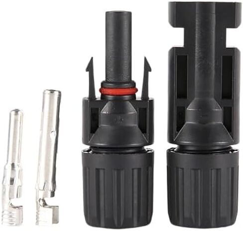 100PCS Solar connectors 50 Pairs Solar Panel Connectors with 2 Wrenches, Solar Connector with IP67 Waterproof Solar Panel Wire connectors (50pair) in Saudi Arabia