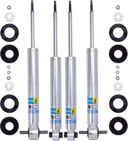 Pair of 5100 Series Ride Height Adjustable Front Shocks fits 2021 2024 Suburban Tahoe Yukon | Provides 0-2.3" Front Lift | Improves Ride Quality | Includes TrendsAuto Decal in Saudi Arabia