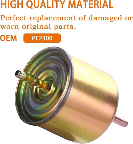 PF-2300 Gasoline Fuel Filter Compatible with 1982-2013 Ford, Lincoln, Mercury, Mazda Fuel Injected Gasoline Engines PF2300 in Saudi Arabia