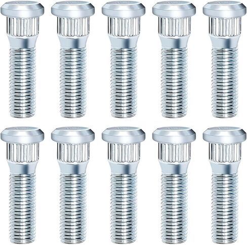 5PCS M12x1.5 Wheel Studs 49mm Bolt Steel Tire Lug Studs Compatible with Toyota 4Runner Avalon Camry RAV4 Sienna Corolla,Lexus CT200h ES300 IS300 GS350, Scion Pontiac Vibe,Replace 610-266 9094202049. in Saudi Arabia