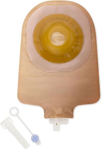 Premier Flextend Ostomy Pouch Drainable 2.125" Stoma 12"L 1pc System Beige 86711, 5 Ct in Kuwait