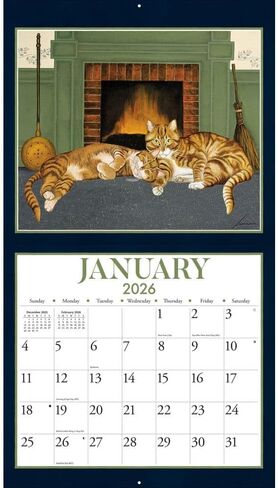 Lang Companies, American Cat Special Edition 2025 Wall Calendar in Saudi Arabia