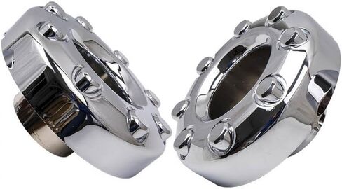 1 Pair Hub Cap Compatible with F350 Super Duty Dually Front 4X4 Open Wheel Center 2005 2018 Model Year in Saudi Arabia