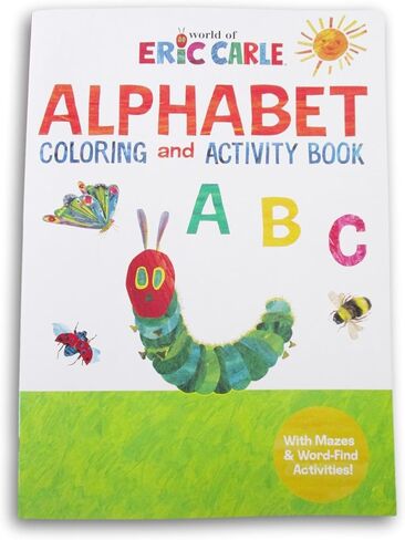Alphabet Very Hungry Caterpillar by Eric Carle - Pre-K Learning Workbook in Saudi Arabia