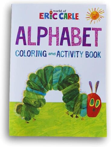 Alphabet Very Hungry Caterpillar by Eric Carle - Pre-K Learning Workbook in Saudi Arabia